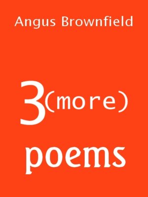 cover image of 3 More Poems